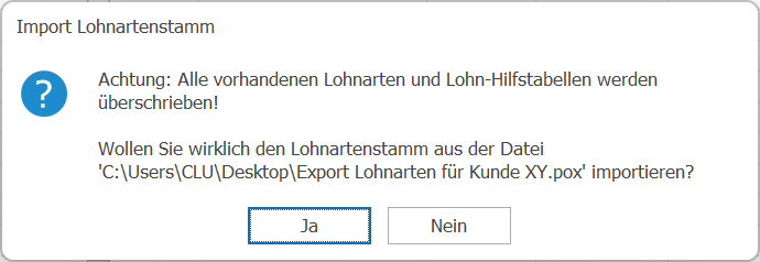 Lohn_Lohnartenstamm importieren 2