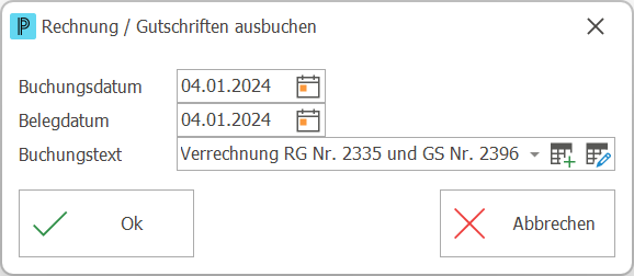 Kredi_Zahlung erfassen_RG und GS verrechnen 1