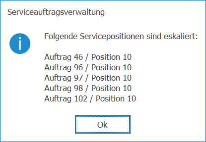 Service_Hinweis Eskalation