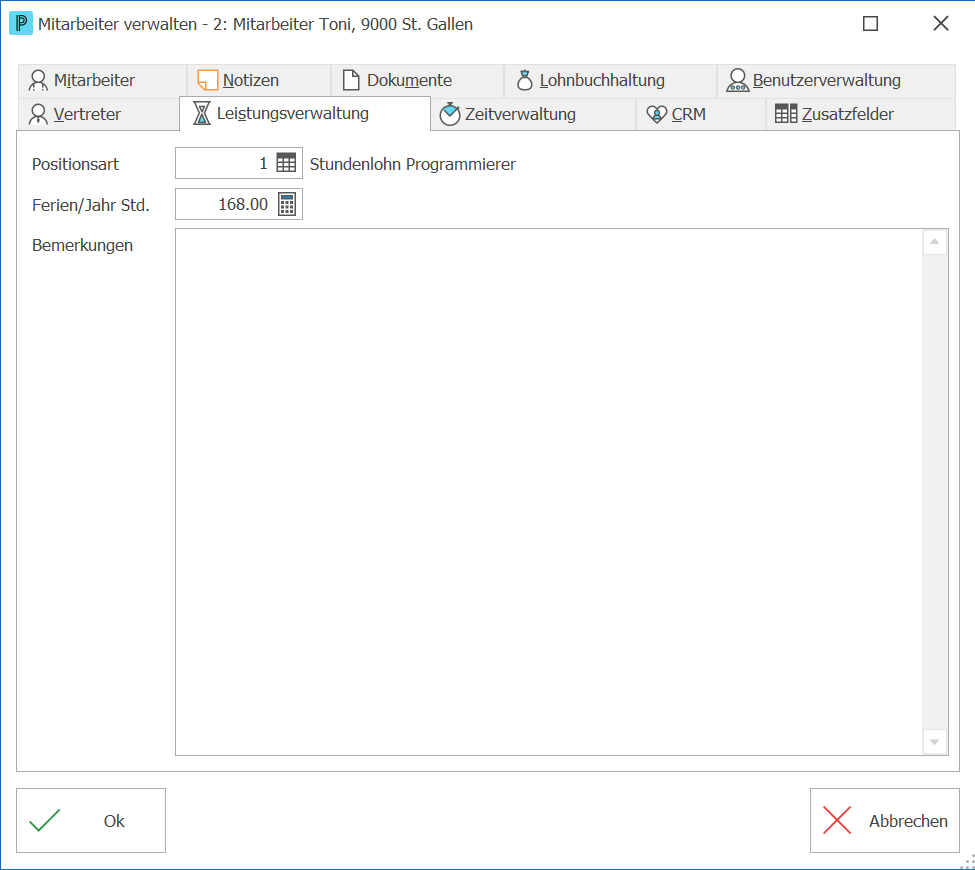 Mitarbeiter_Register Leistungsverwatlung