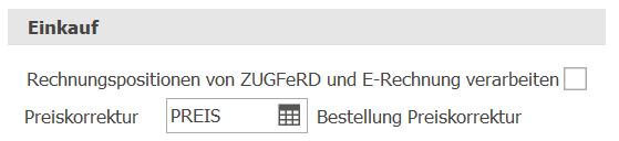 Div_E-Rechnung Einkauf