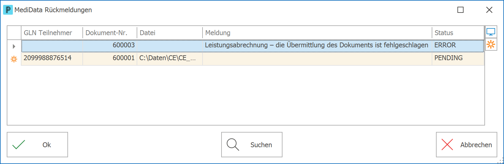 Auf_MediData_Rückmeldungen_gelesen_markieren
