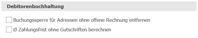Deb_Allgemein_Buchhaltung Optionen