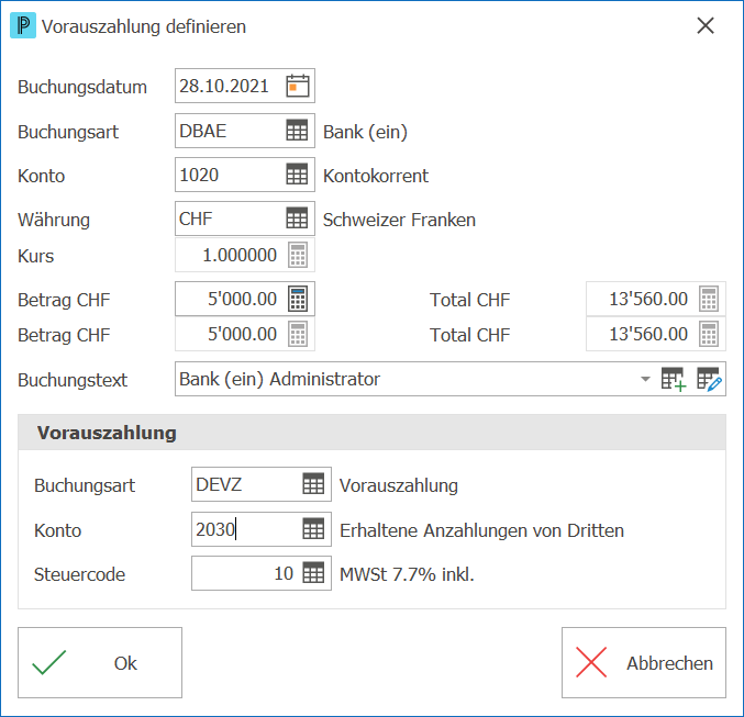 auf_Vorauszahlung definieren