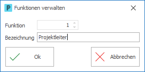 Funktionen verwalten