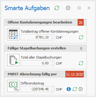 Smarte Aufgaben Einstellung Aufgabe