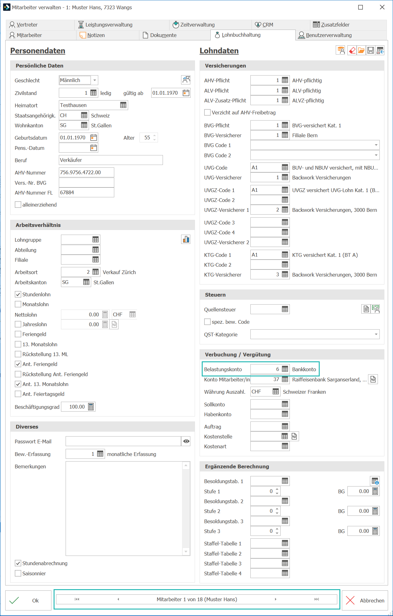 Fib_Exkurs_CS Migration_Lohnbuchhaltung Konto