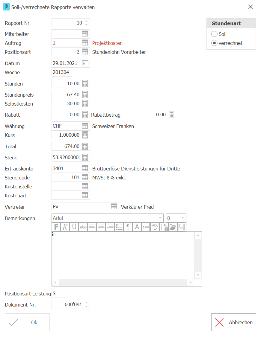 Leistungsverwaltung_Hilfstabellen_Hilfstabellen_Leistungsverwaltung_Soll-verrechnete Rapporte verwalten