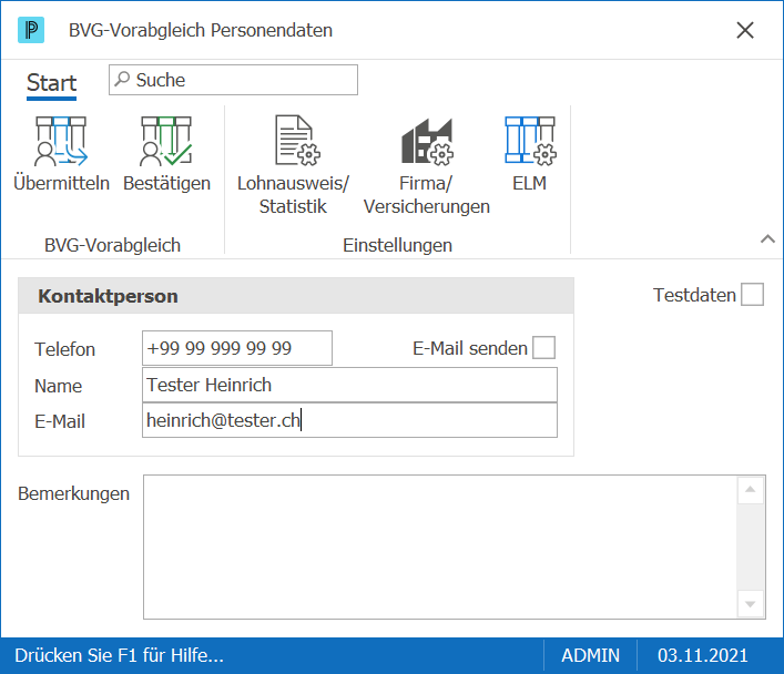 Lohn_ELM_BVG_Vorabgleich Personendaten
