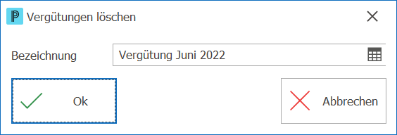 kre_Vergütung löschen