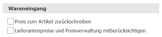 Art_Lager_Wareneingang Preis