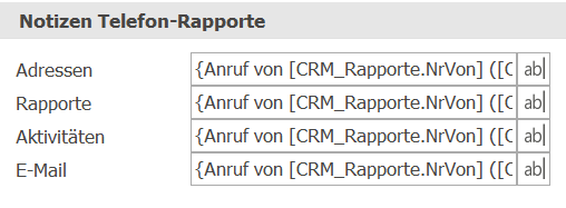 CRM_Allgemein_Notizen Telefon-Rapporte