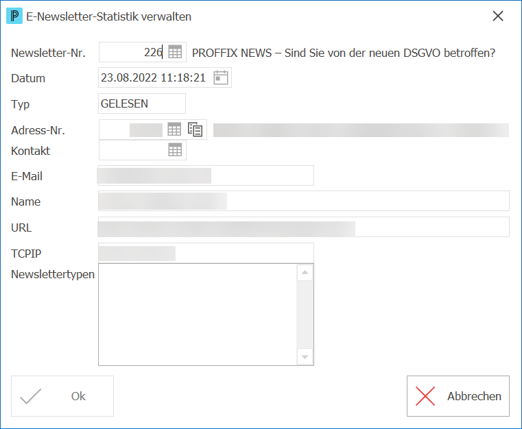 CRM_Newsletter_Statistik verwalten_Detail
