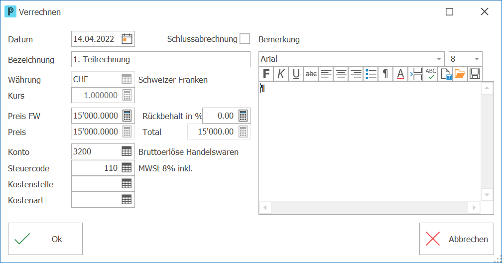 Leistung_Verrechnung_Verrechnungsfenster