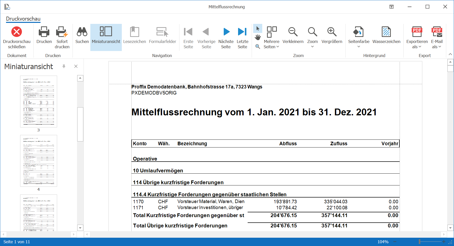 Listendesigner_Druckvorschau
