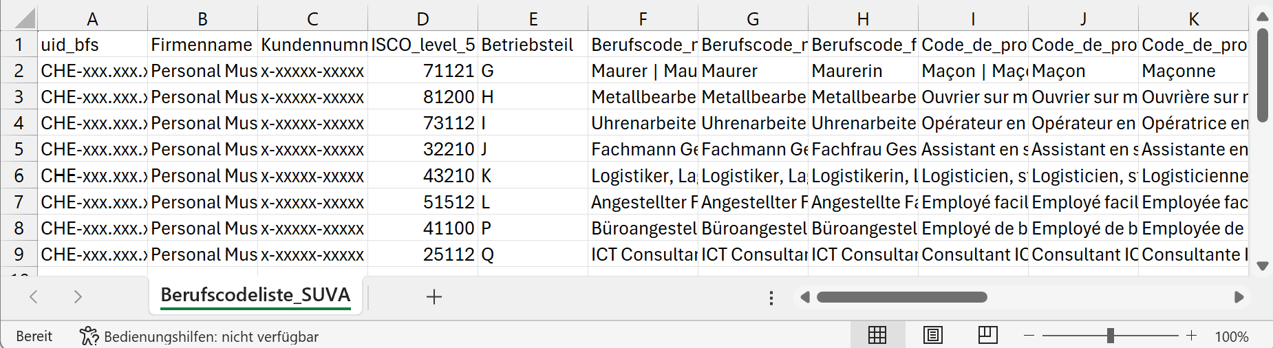 Lohn_Berufscodeliste_Suva
