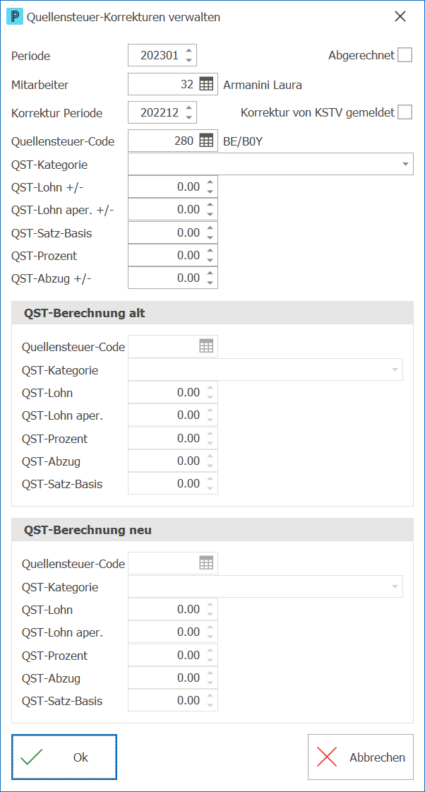 Lohn_ELM_QST_QST-Korrekturen