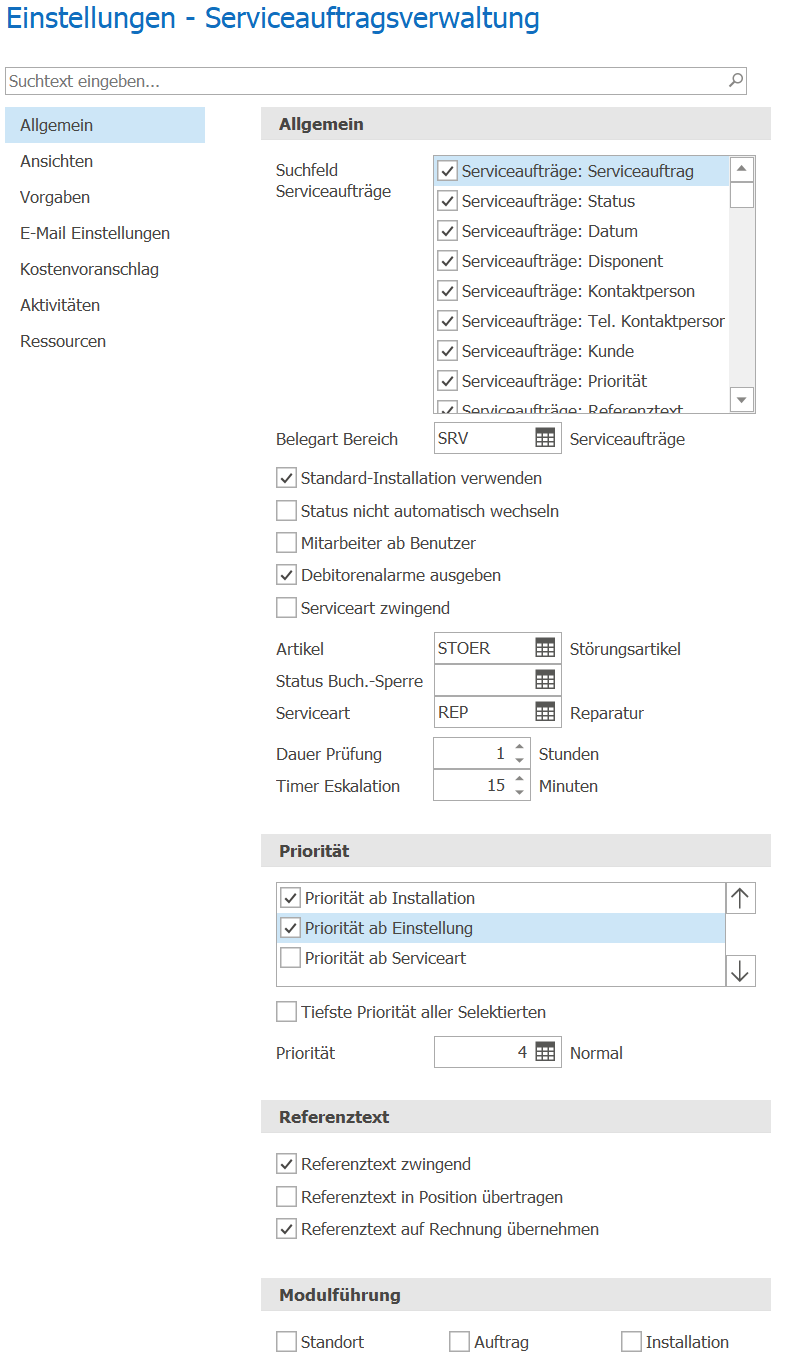 Service_Einstellungen